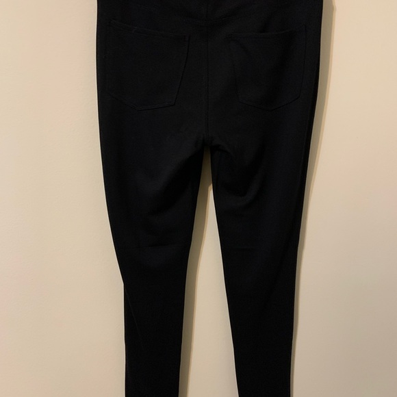 SEVEN7 Pull On Black Leggings size Medium - Picture 6 of 11